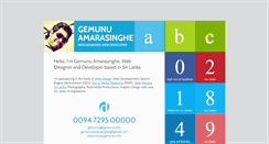 Desktop Screenshot of gemunu.info